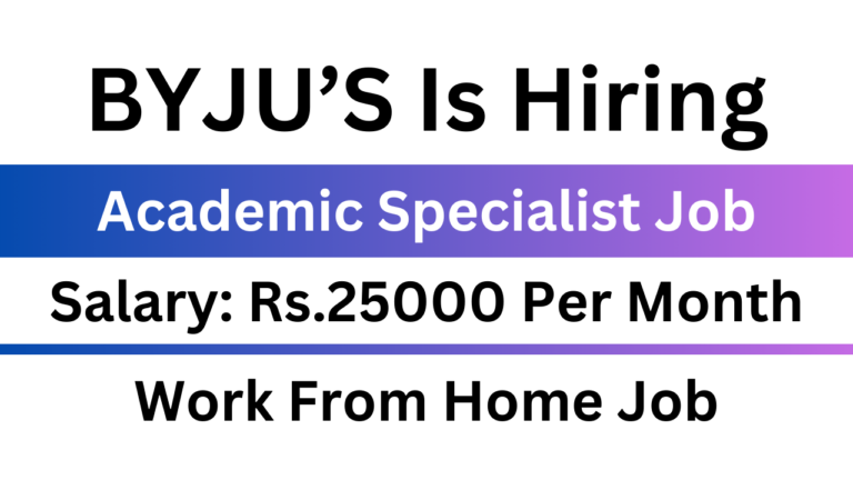 BYJU’S Is Hiring