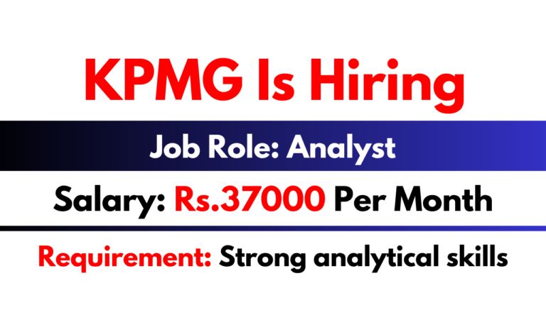 KPMG Is Hiring