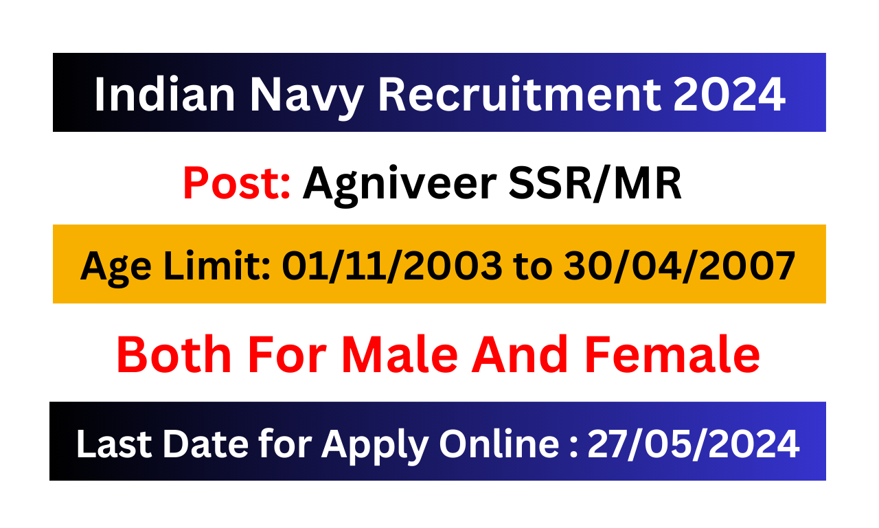 Indian Navy Recruitment 2024