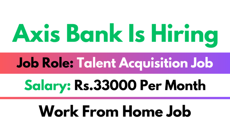 Axis Bank Is Hiring