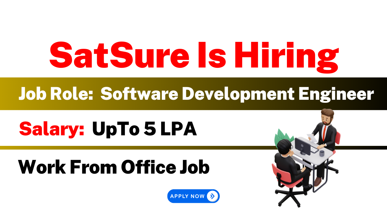 SatSure Is Hiring