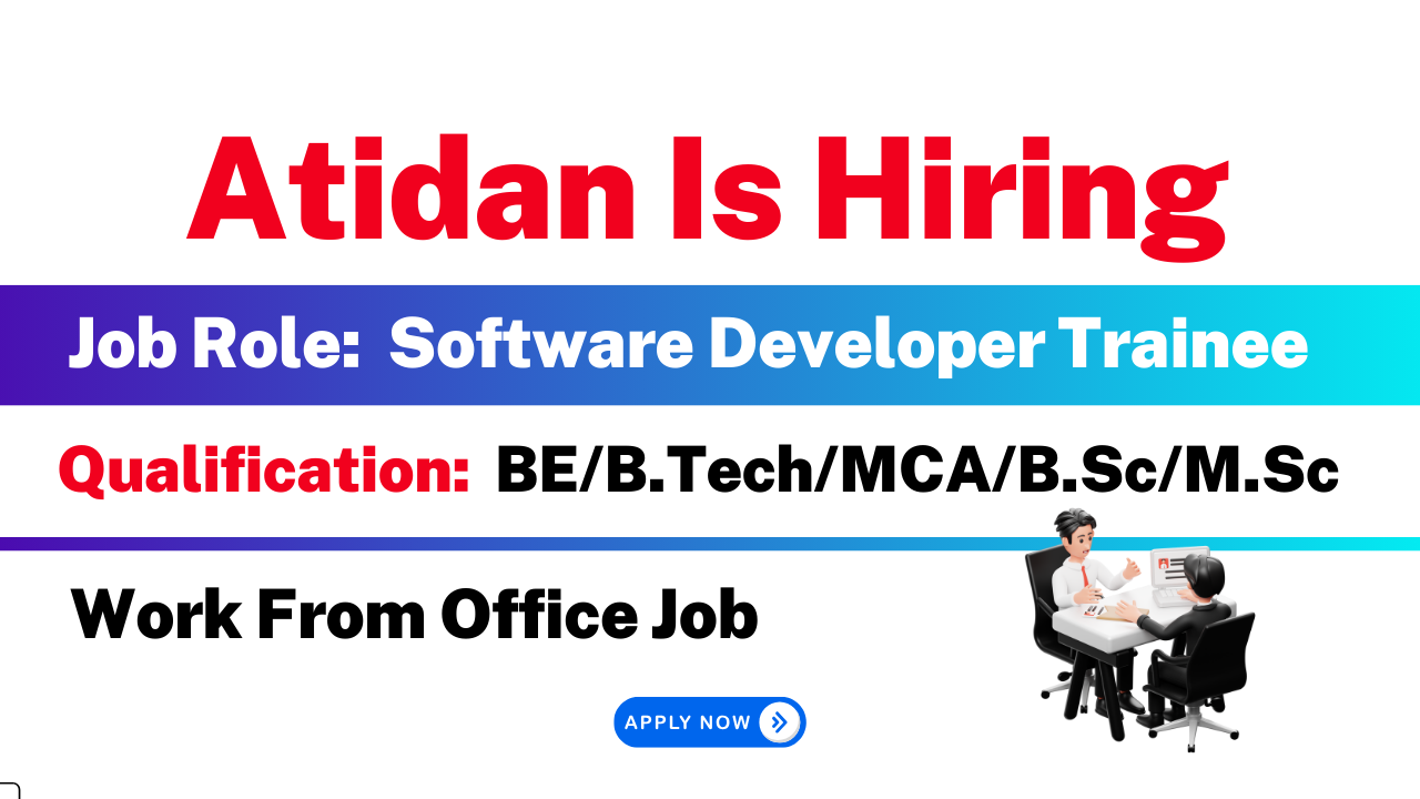 Atidan Is Hiring