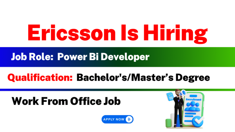 Ericsson Is Hiring
