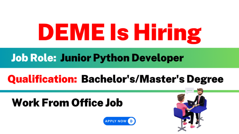 DEME Is Hiring