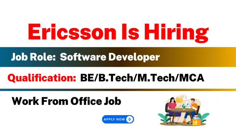 Ericsson Is Hiring