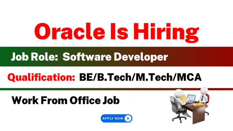 Oracle Is Hiring