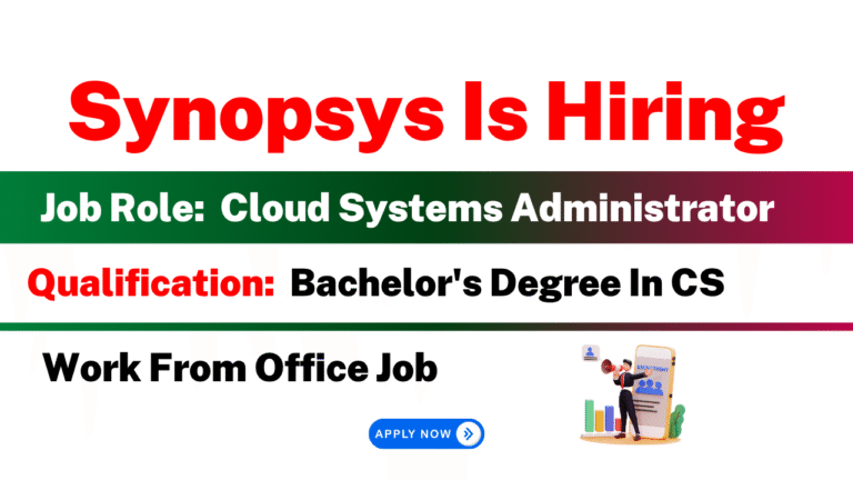 Synopsys Is Hiring