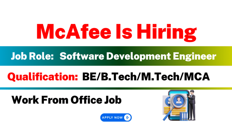 McAfee Is Hiring