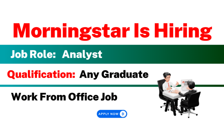 Morningstar Is Hiring