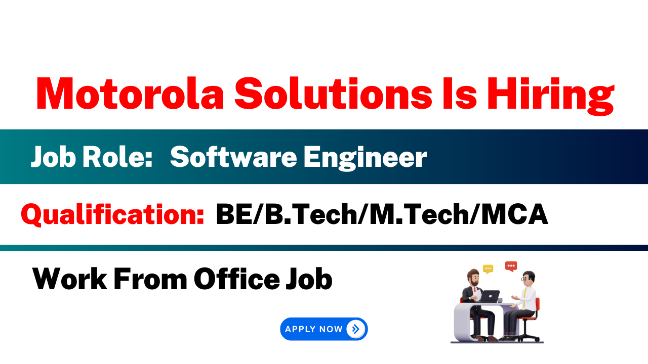 Motorola Solutions Job