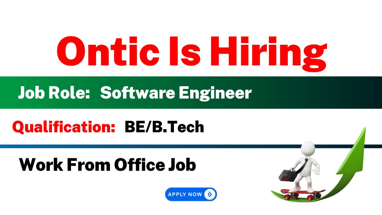 Ontic Is Hiring