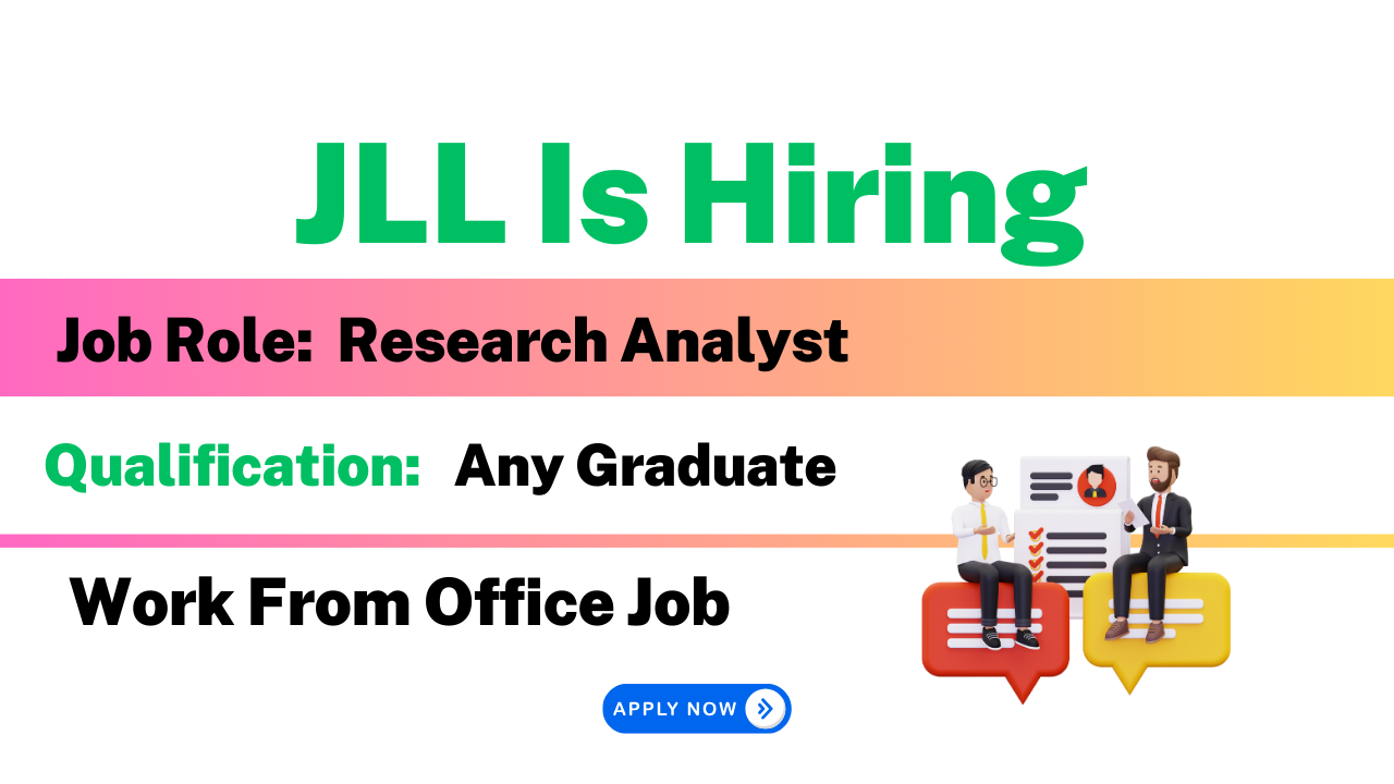 JLL Is Hiring