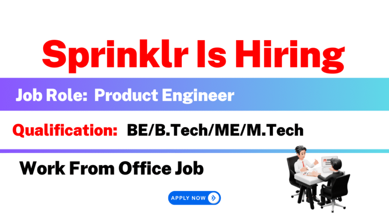 Sprinklr Is Hiring