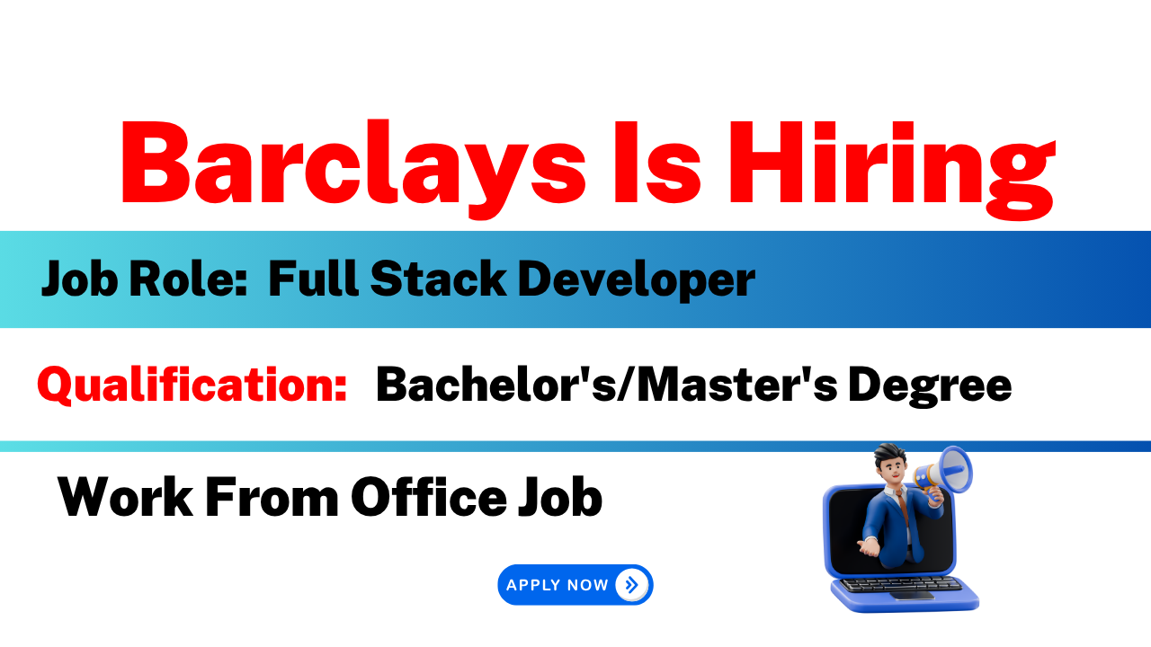 Barclays Is Hiring