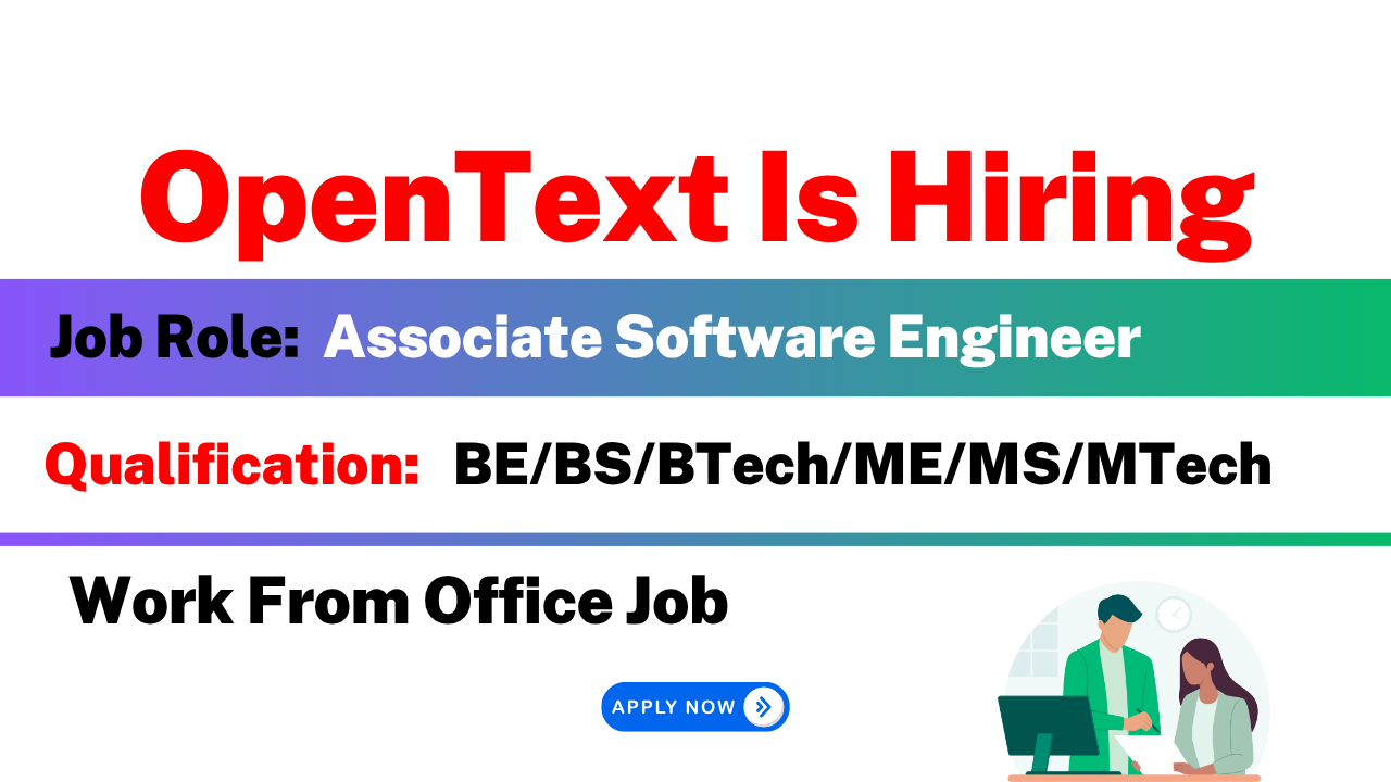 OpenText Is Hiring