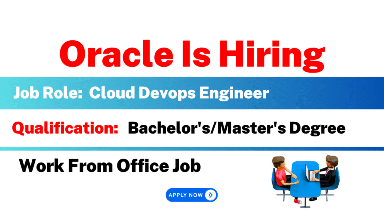 Oracle Is Hiring