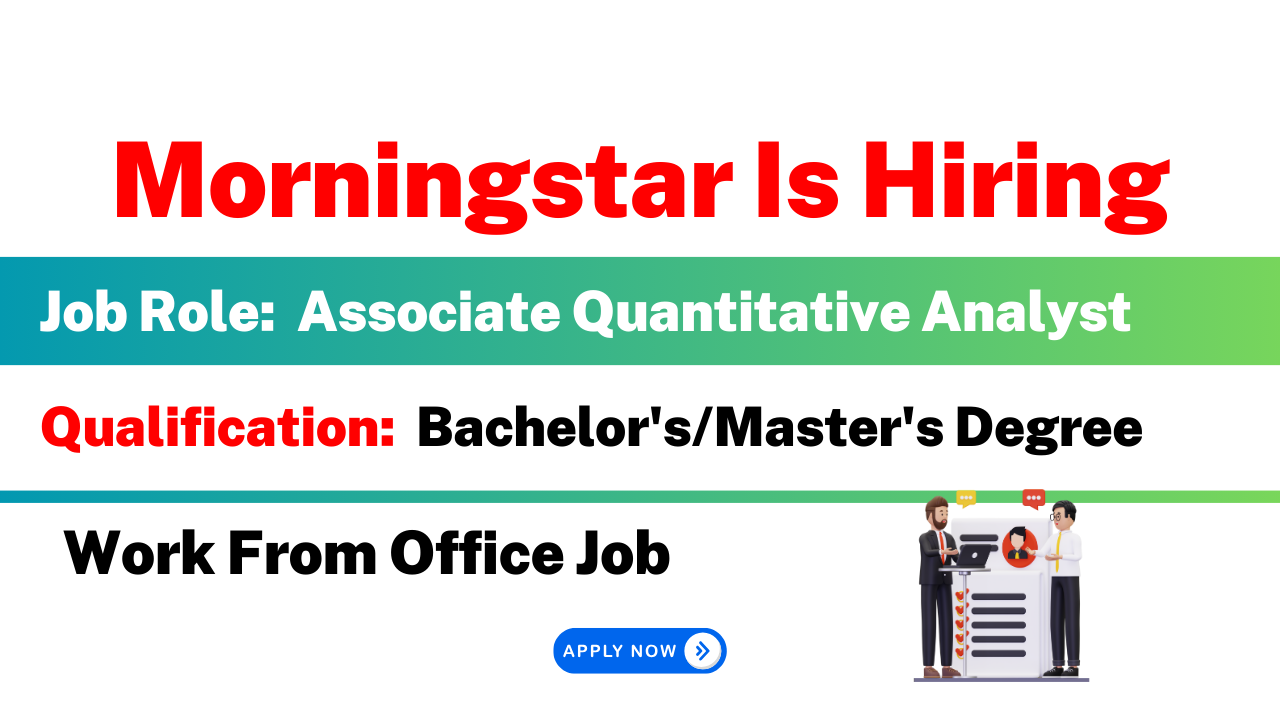 Morningstar Is Hiring