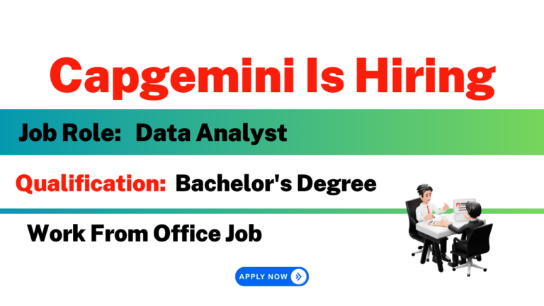Capgemini Job