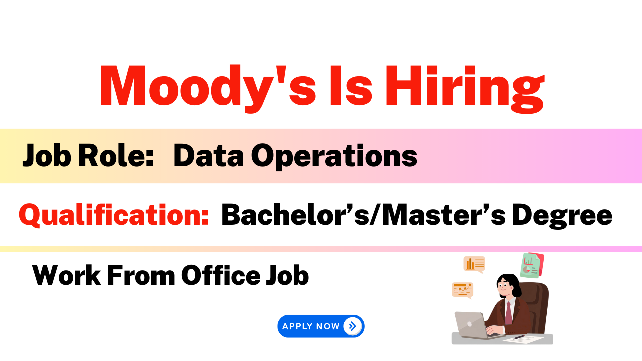 Moody's Recruitment 2026