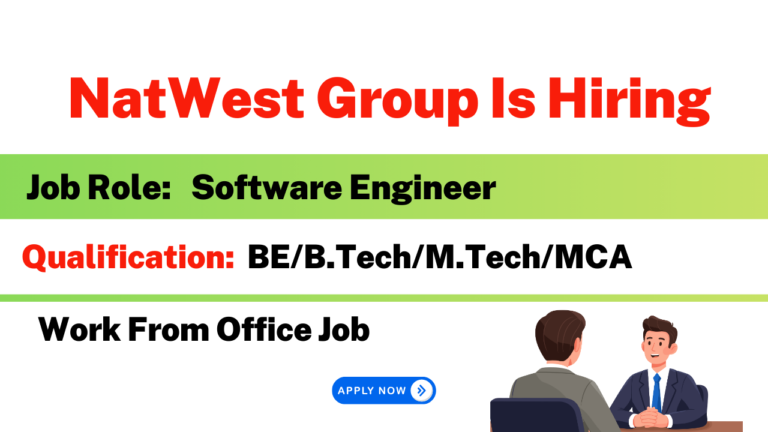 NatWest Group Reruitment