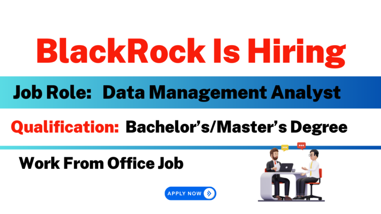 BlackRock Job
