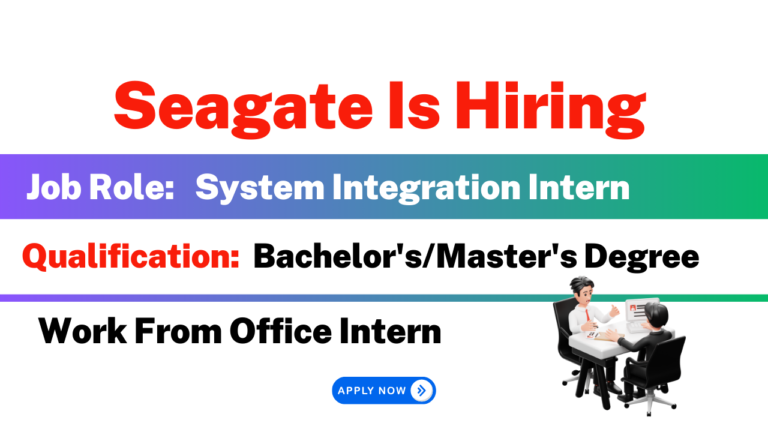 Seagate Is Hiring