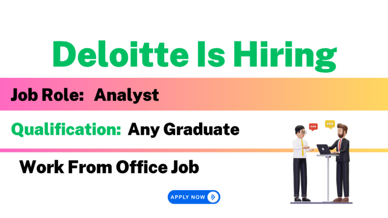 Deloitte Is Hiring