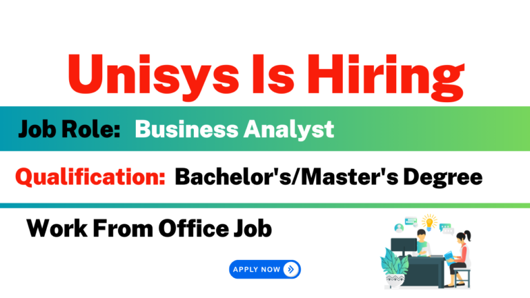 Unisys Is Hiring