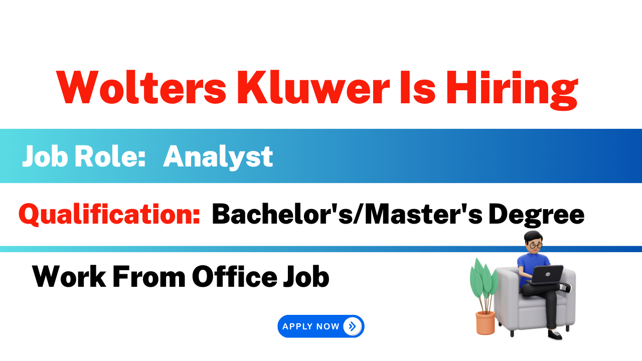 Wolters Kluwer Is Hiring