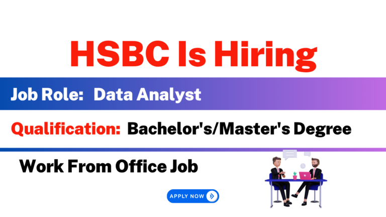 HSBC Is Hiring
