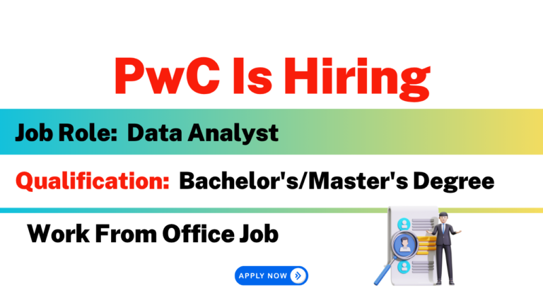 PwC Is Hiring