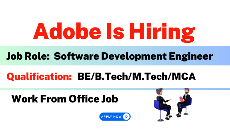 Adobe Recruitment 2026