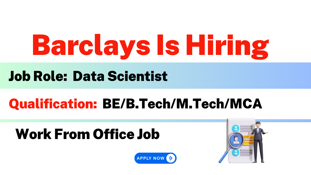 Barclays Recruitment 2026