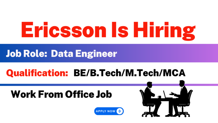 Ericsson Recruitment 2026