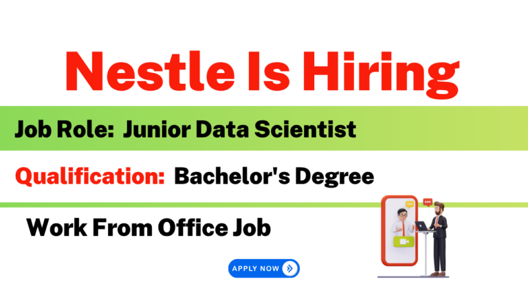 Nestle Is Hiring