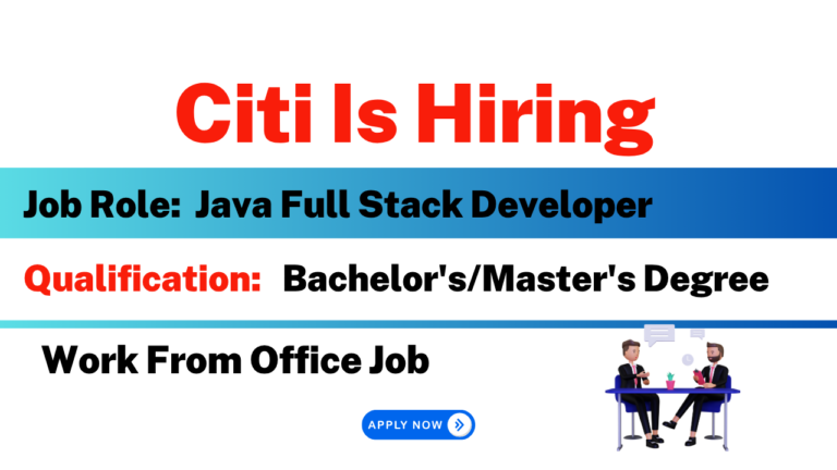 Citi Is Hiring