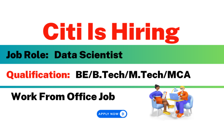 Citi Recruitment 2026