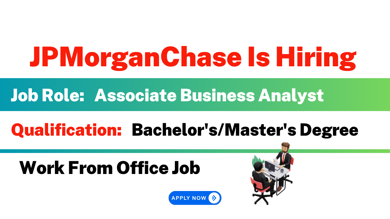 JPMorganChase Recruitment 2026