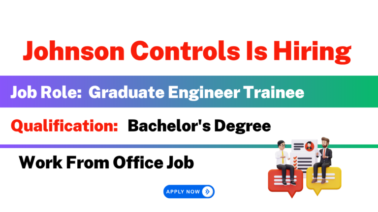 Johnson Controls Job
