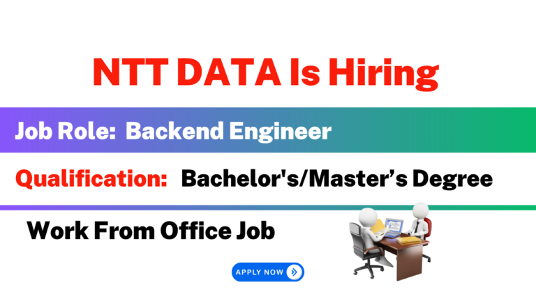 NTT DATA Is Hiring