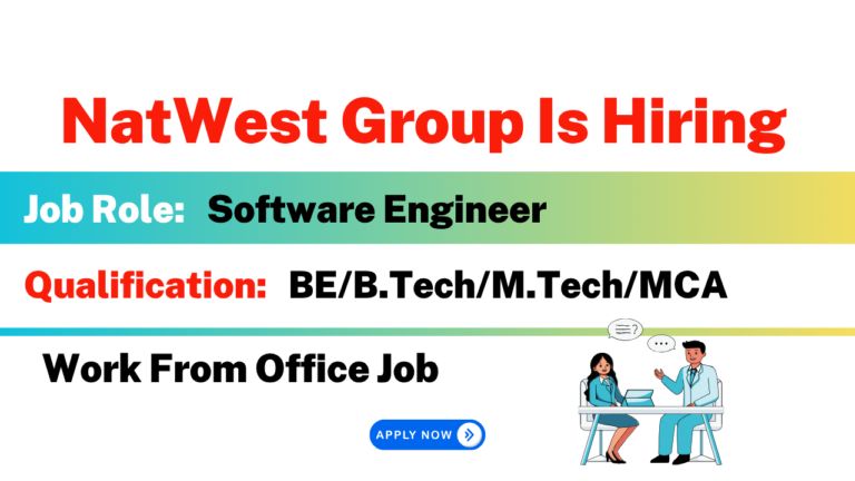 NatWest Group Job