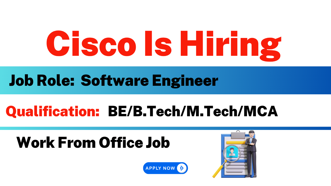 Cisco Recruitment 2026
