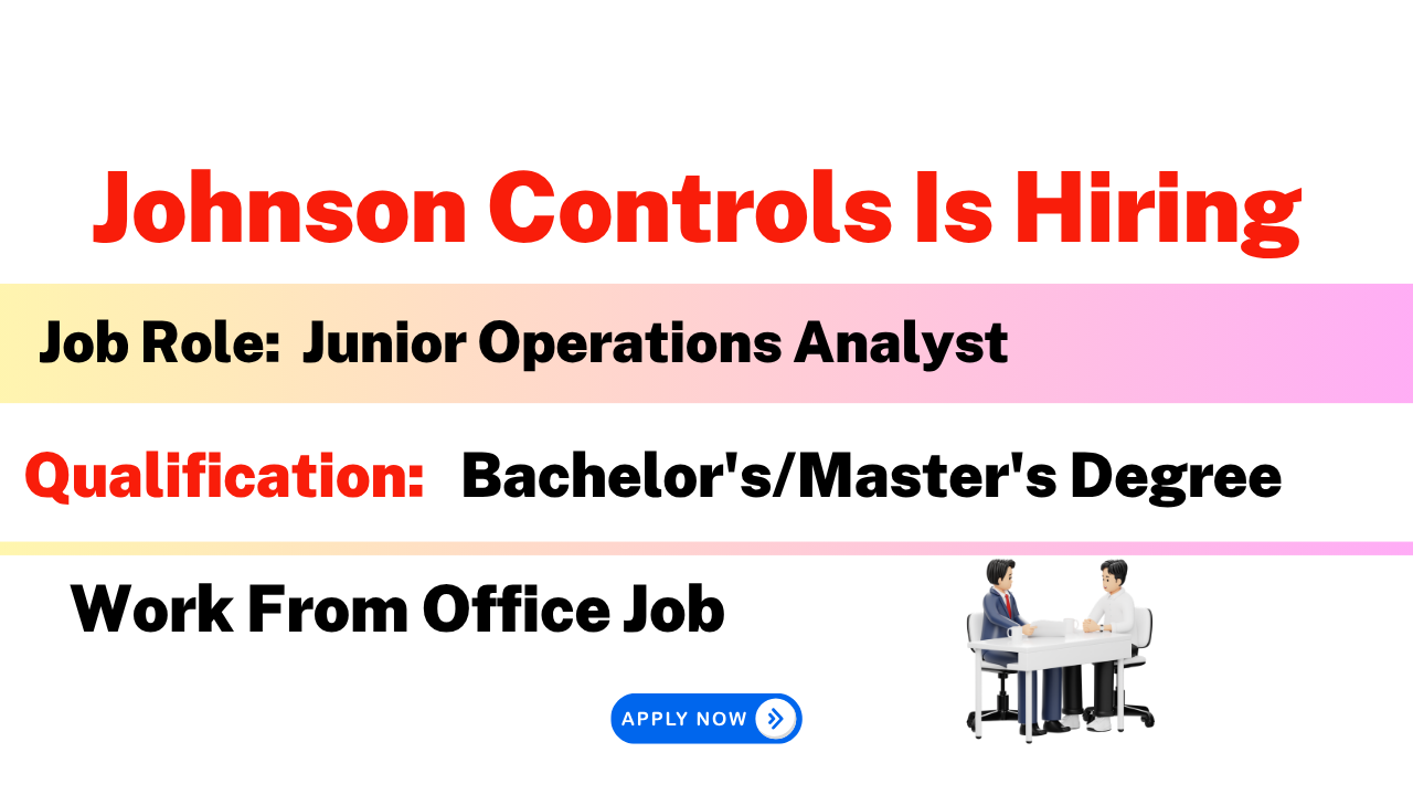Johnson Controls Job