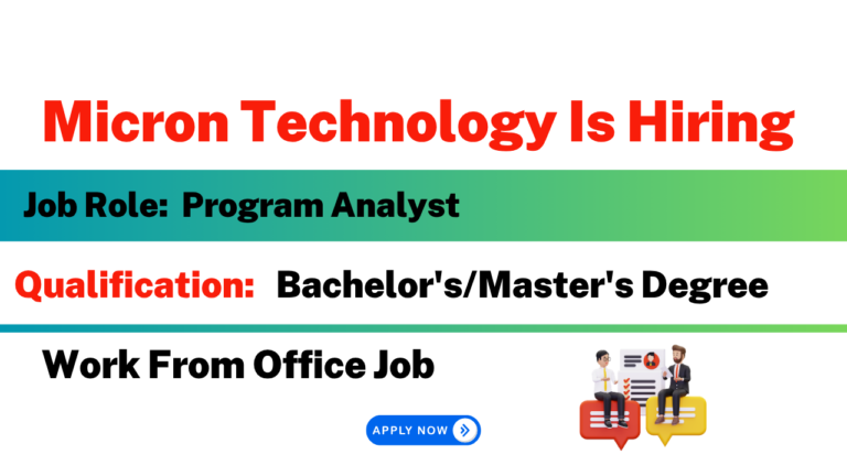 Micron Technology Job