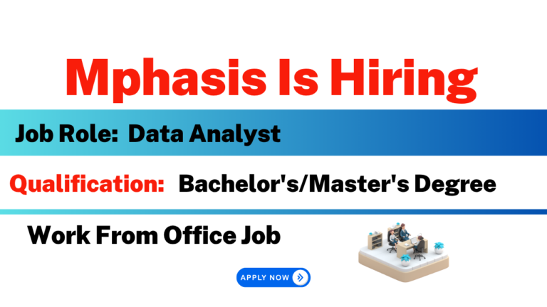 Mphasis Is Hiring