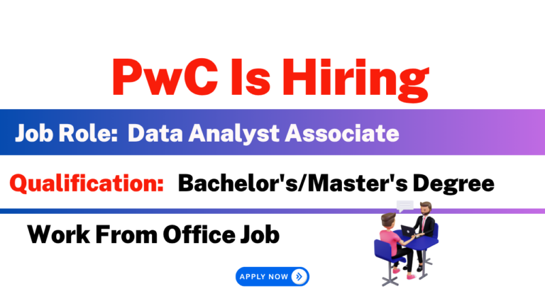 PwC Is Hiring