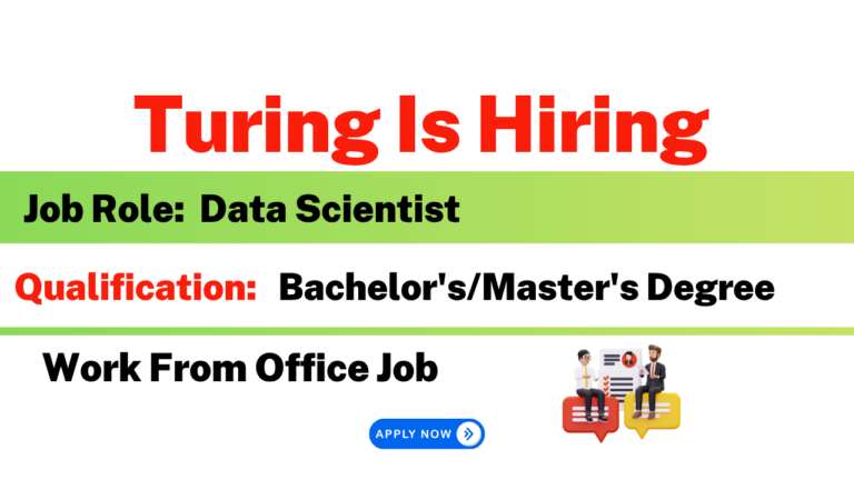 Turing Is Hiring