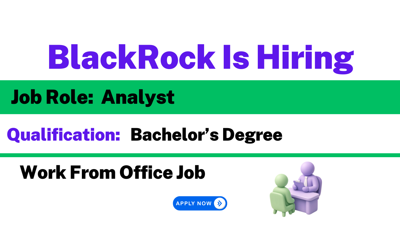 BlackRock Job