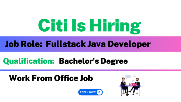Citi Is Hiring
