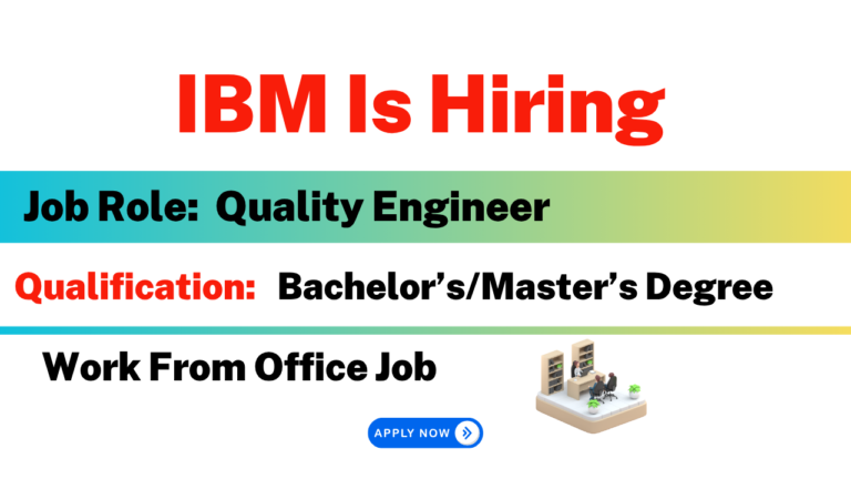 IBM Recruitment 2026